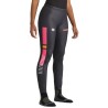 низ комбинезона Sportful Apex W Race Tights 2024 черный / малиново-розовый